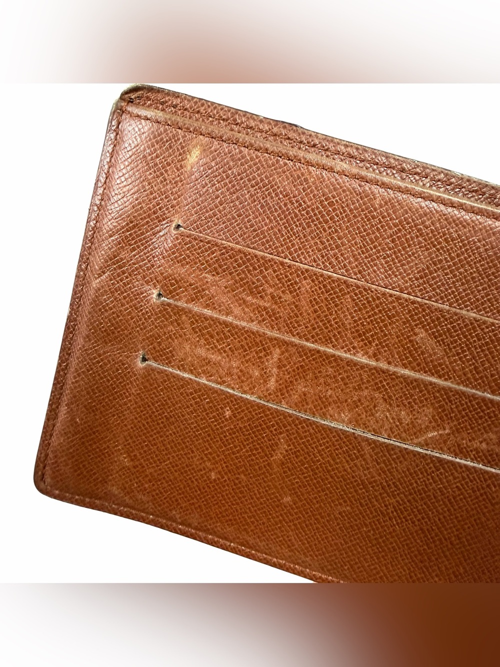 Authentic Louis Vuitton Monogram Pattern Coated Canvas Compact Wallet - Picture 10 of 14
